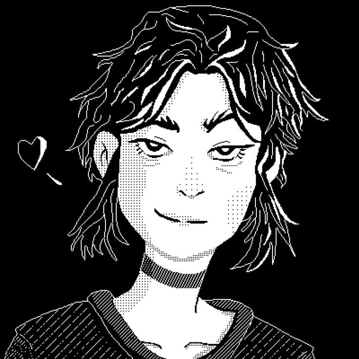 Svetlana. 1-bit digital, 2021.